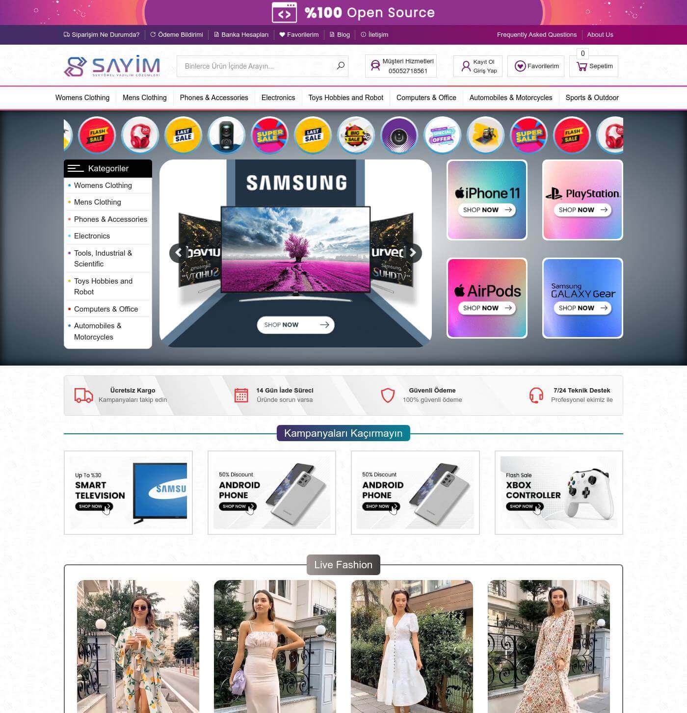 8. Paket - E-Ticaret